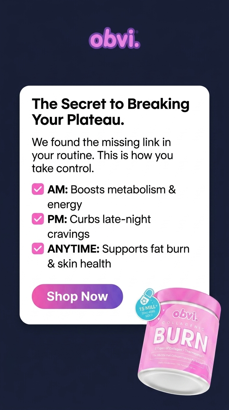 Obvi Health Facebook ad