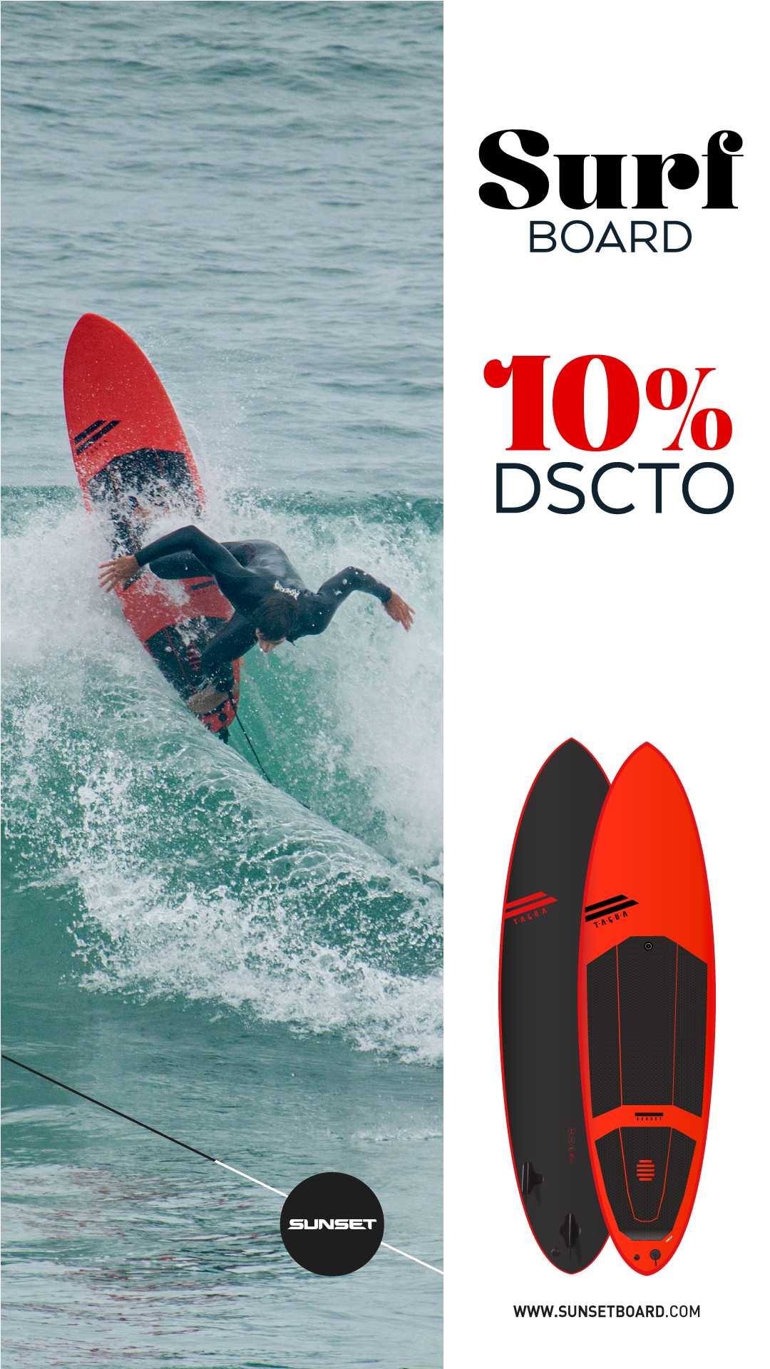 Sunset Board Peru Facebook ad: Compra ahora