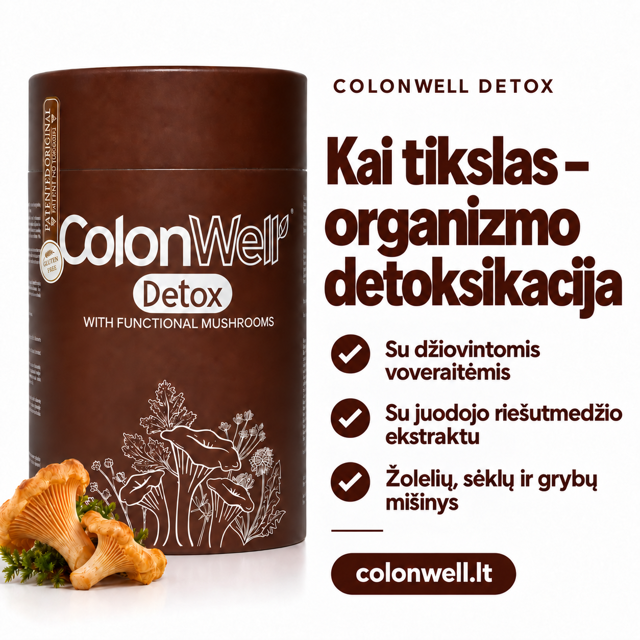 ColonWell Facebook ad: ColonWell pasiūlymai