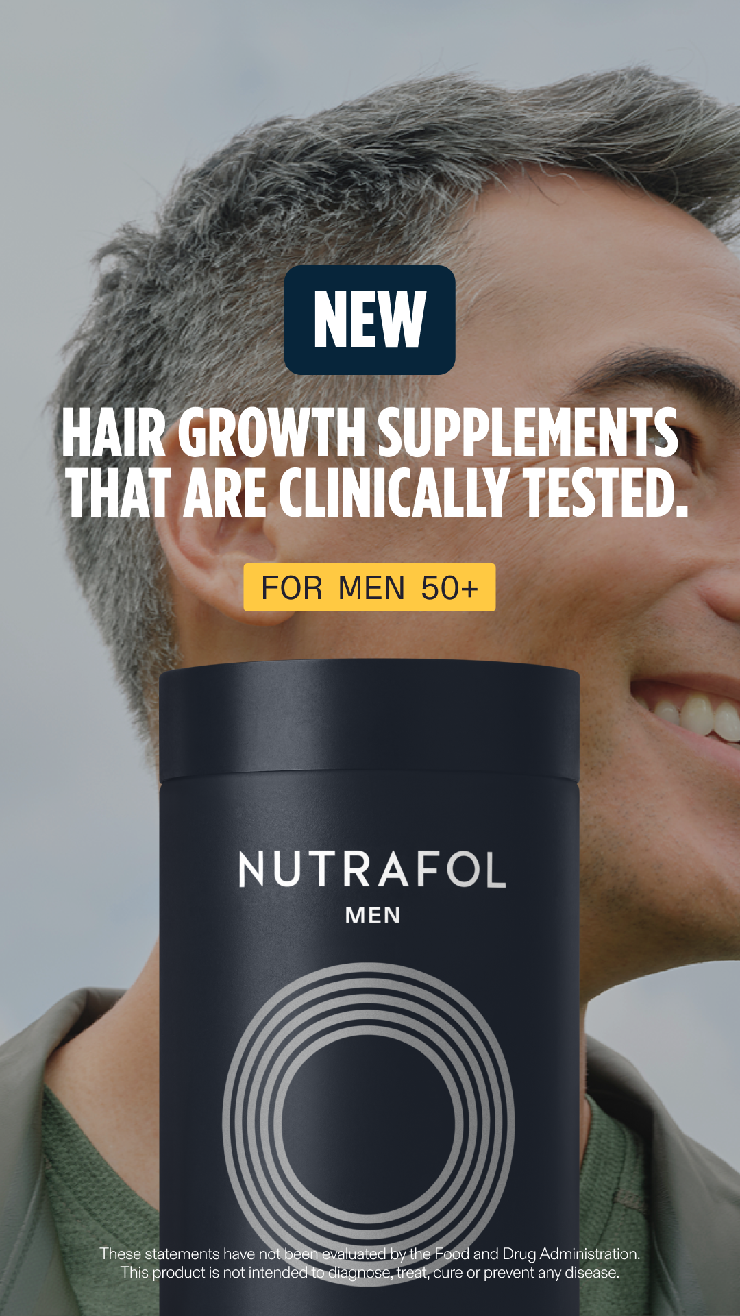 Nutrafol Men Facebook ad