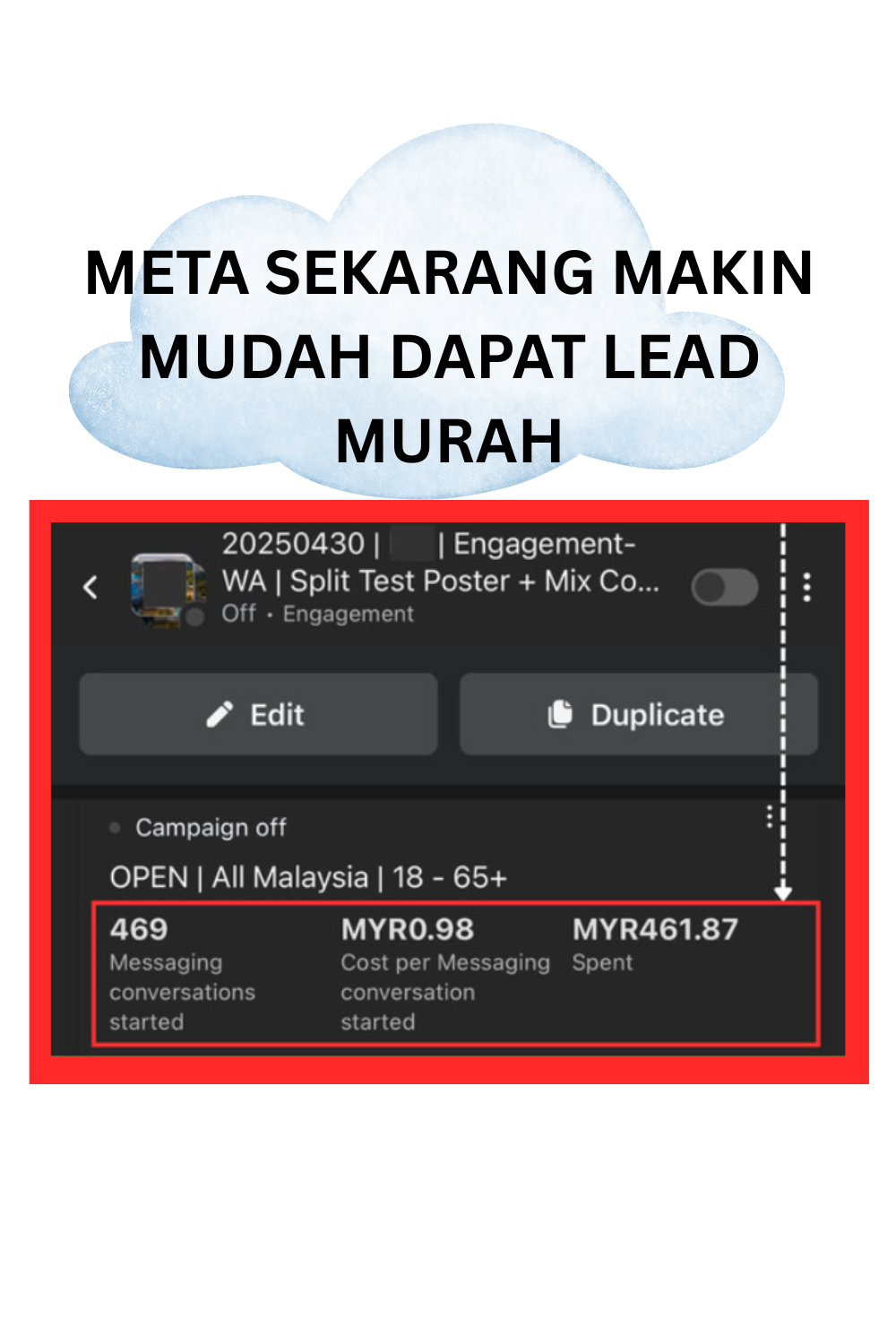 Mohamad Izwan Facebook ad