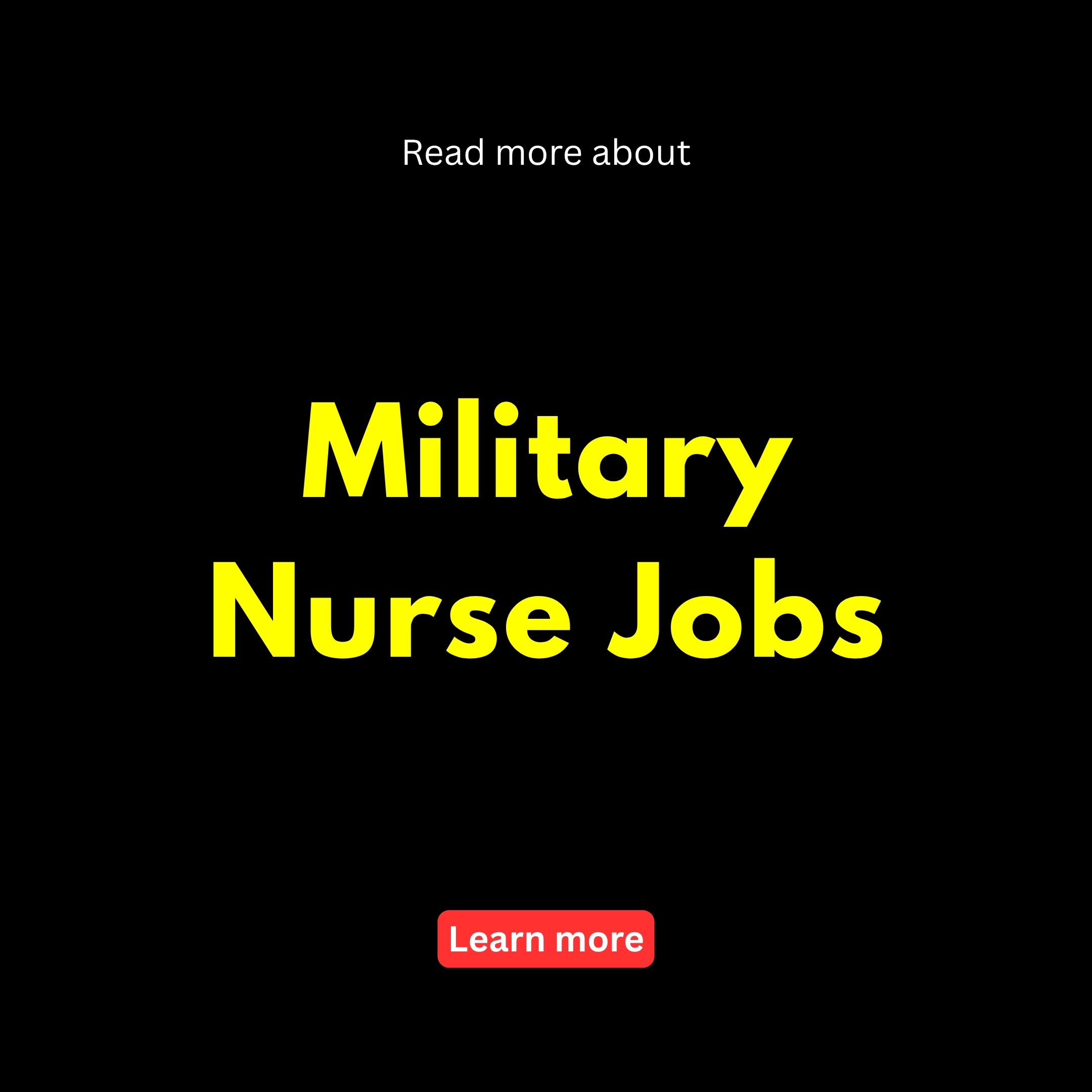 Snagged & Tagged Facebook ad: Military Nurse Career Overview
