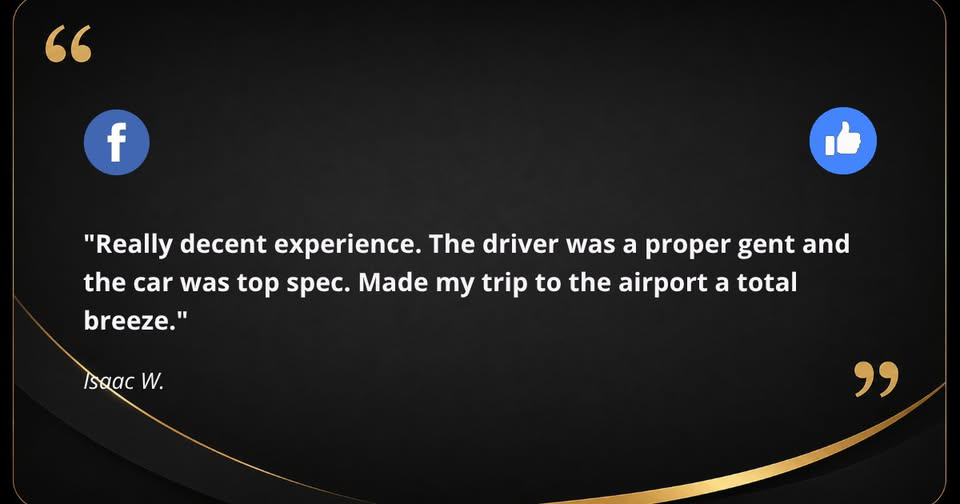 Aurum Private Transport Facebook ad: Premium chauffeur and private transport services across…
