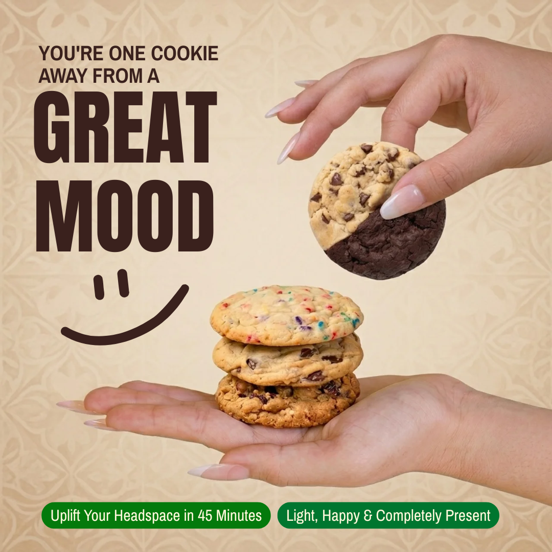 King Buddha Facebook ad: D9 cookies for better nights