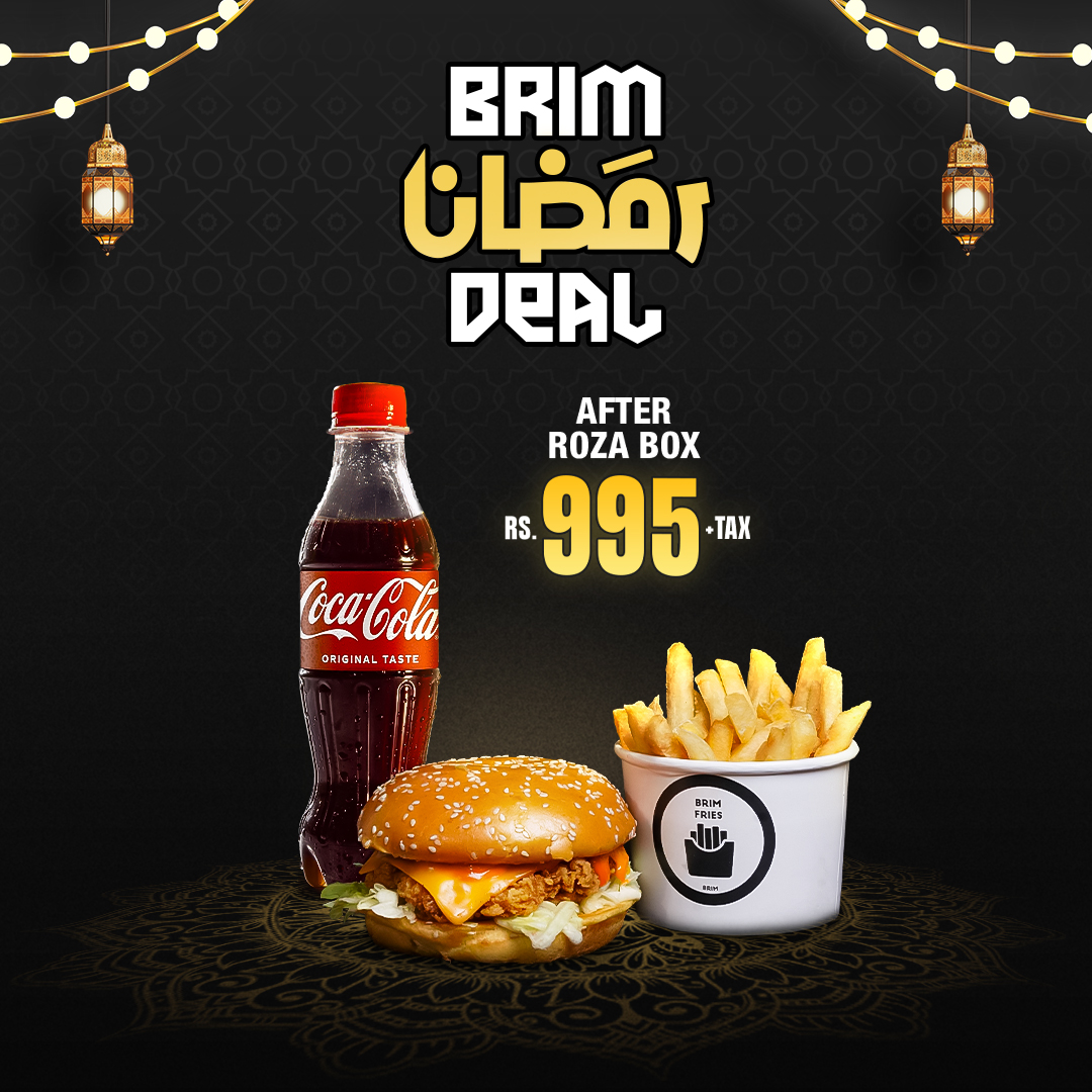 BRIM PK Facebook ad: Make your iftar gatherings bigger & better with…