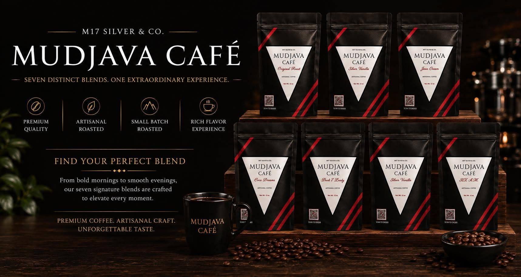 Mudjava Cafe Facebook ad: Mudjava Café, Premium