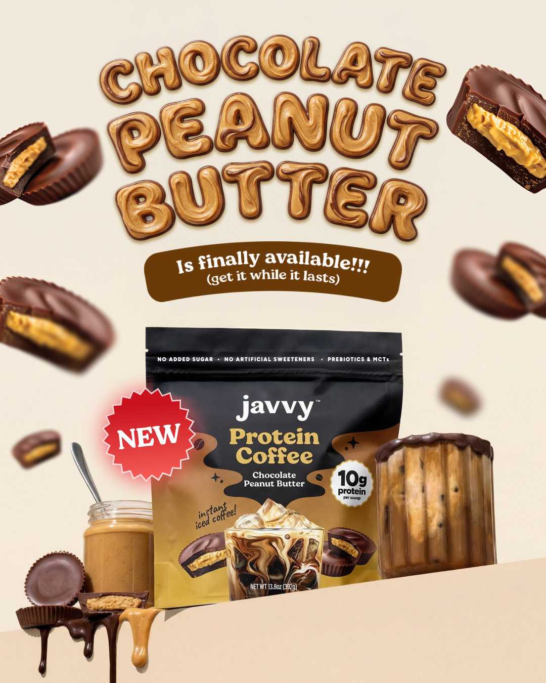 Javvy Coffee Facebook ad