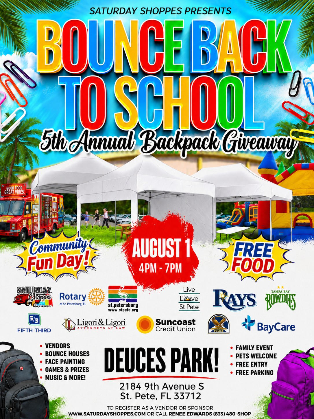 Saturday Shoppes Facebook ad