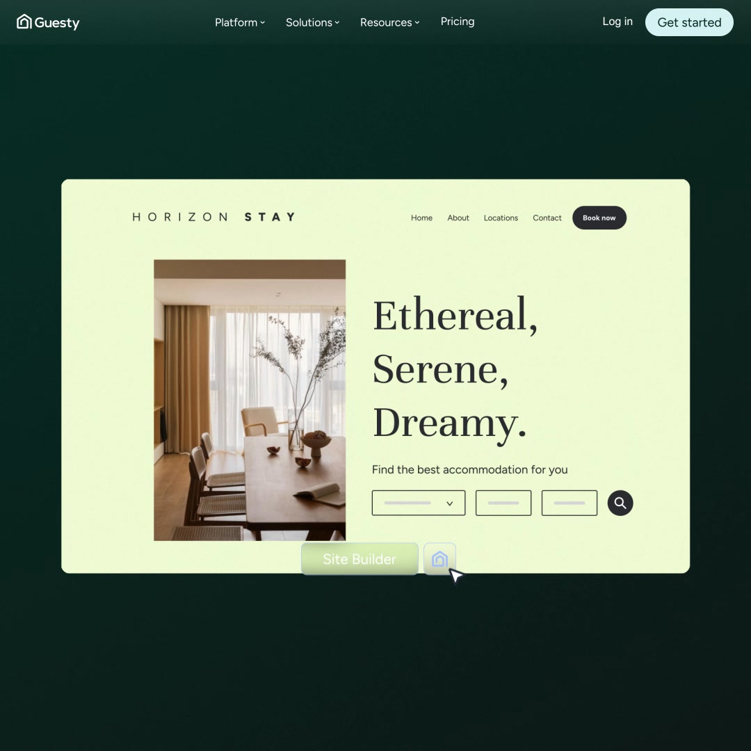 Guesty Facebook ad: Get the world’s #1 property software