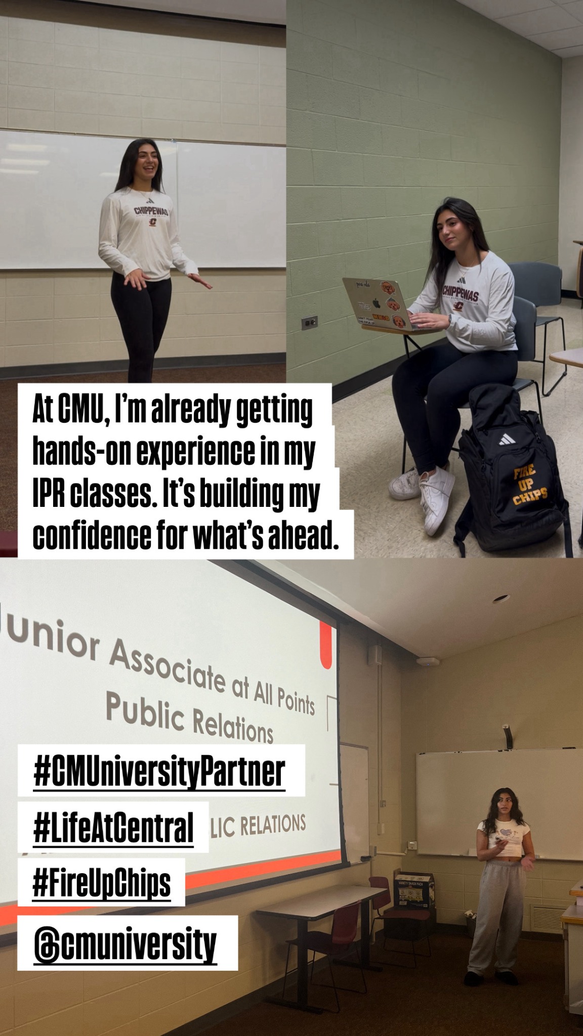 Central Michigan University Facebook ad