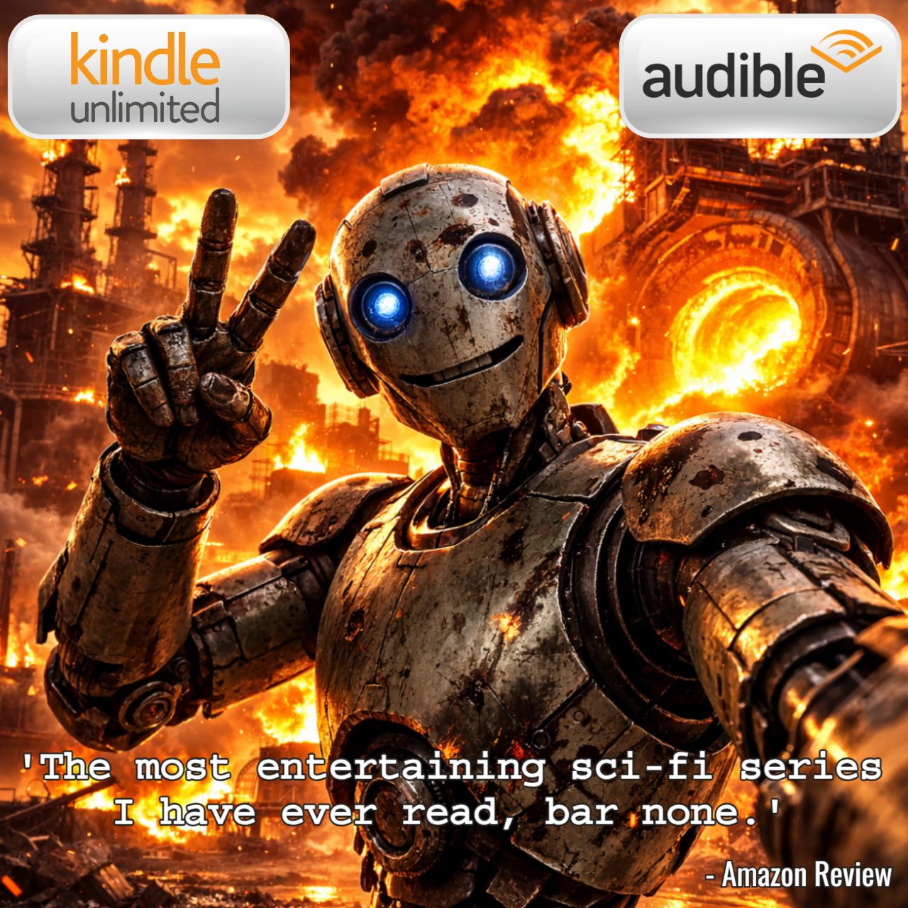 Michael Cheney, Author Facebook ad: 'This is the best thing I have ever read! And it's funny!'