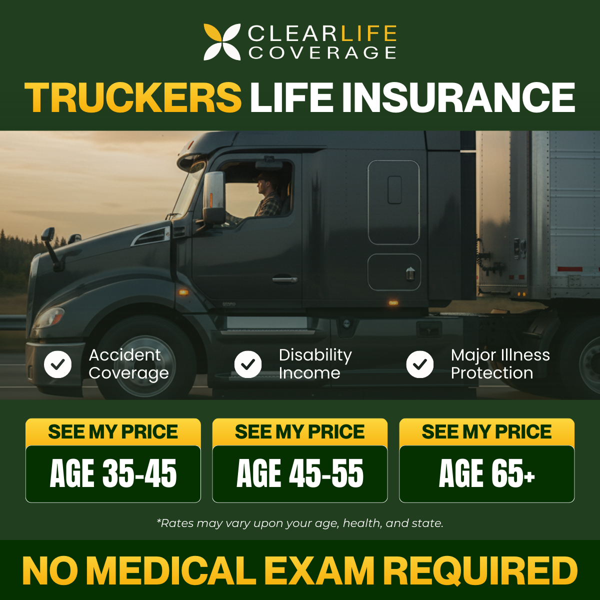 ClearLife Coverage Facebook ad from Mar 13, 2026