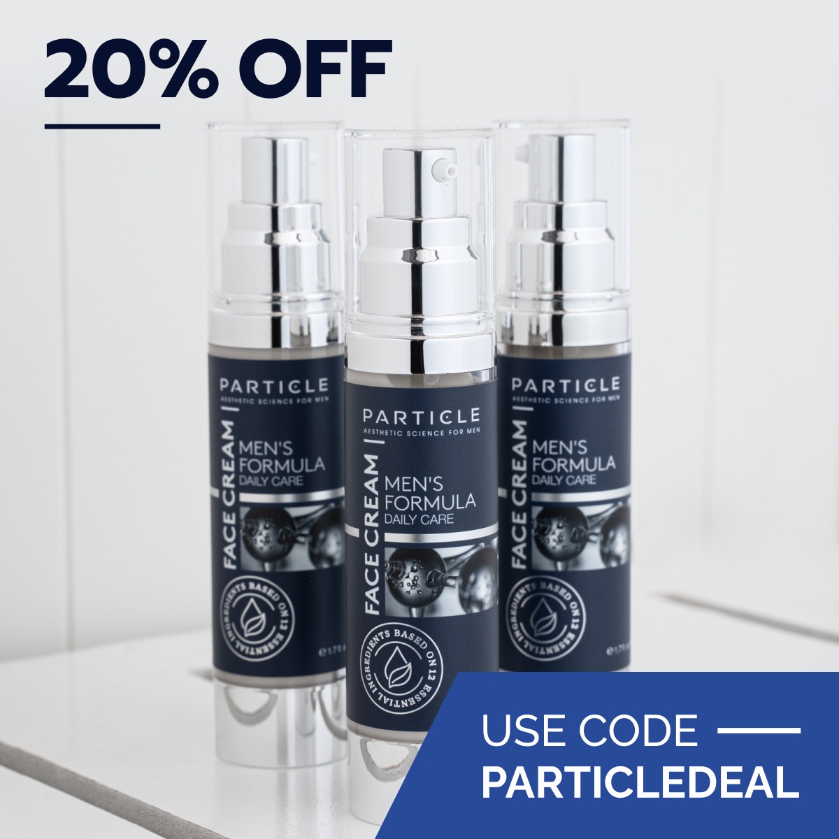 Particle Facebook ad