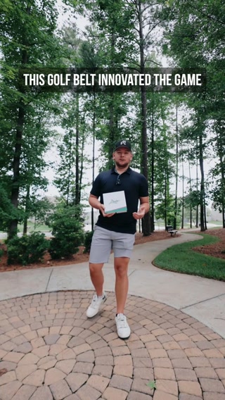 Dartee Golf Facebook ad: The All-In-One Golf Belt