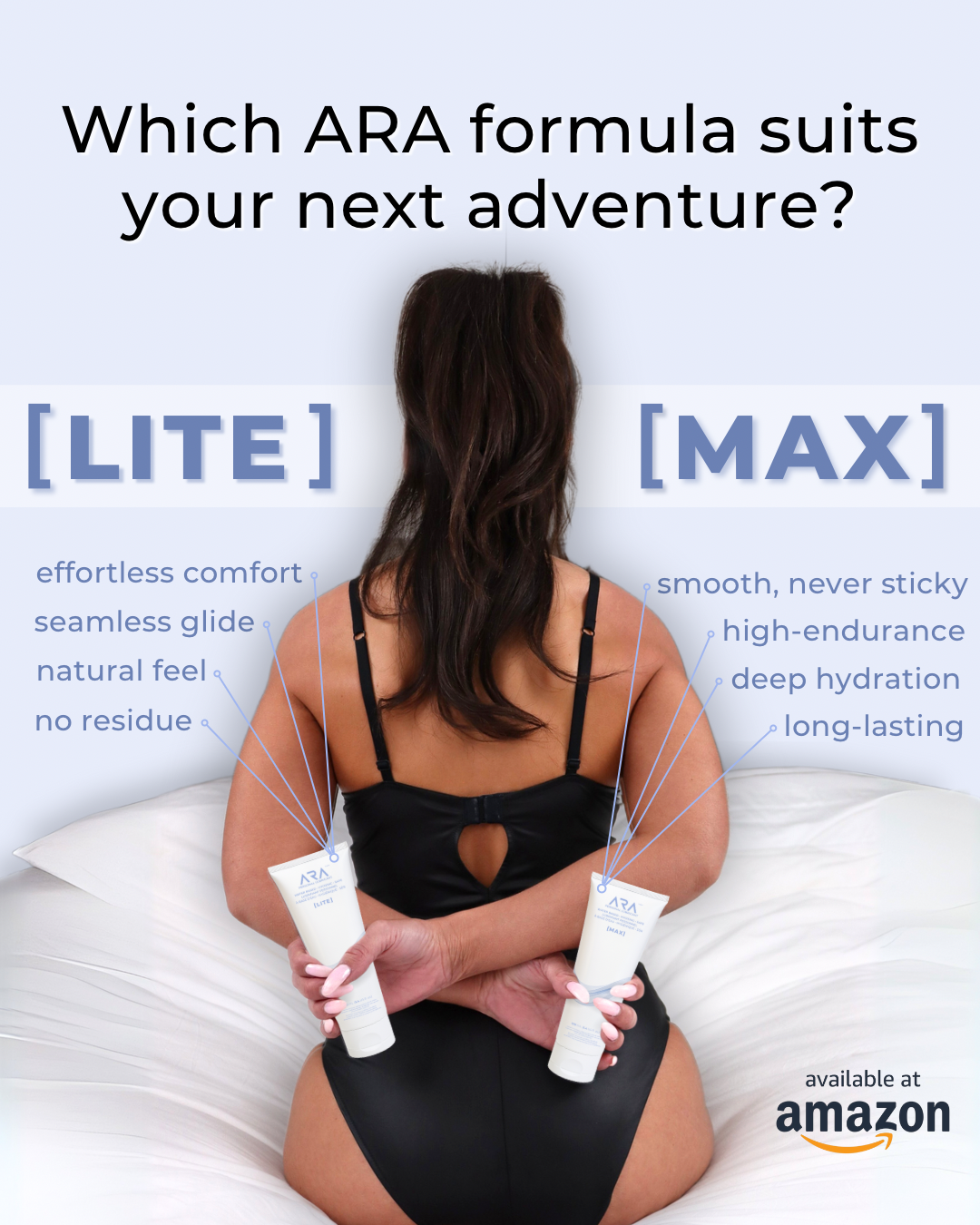 ARA Personals Facebook ad: Buy Canada's #1 Long Lasting Lube On Amazon