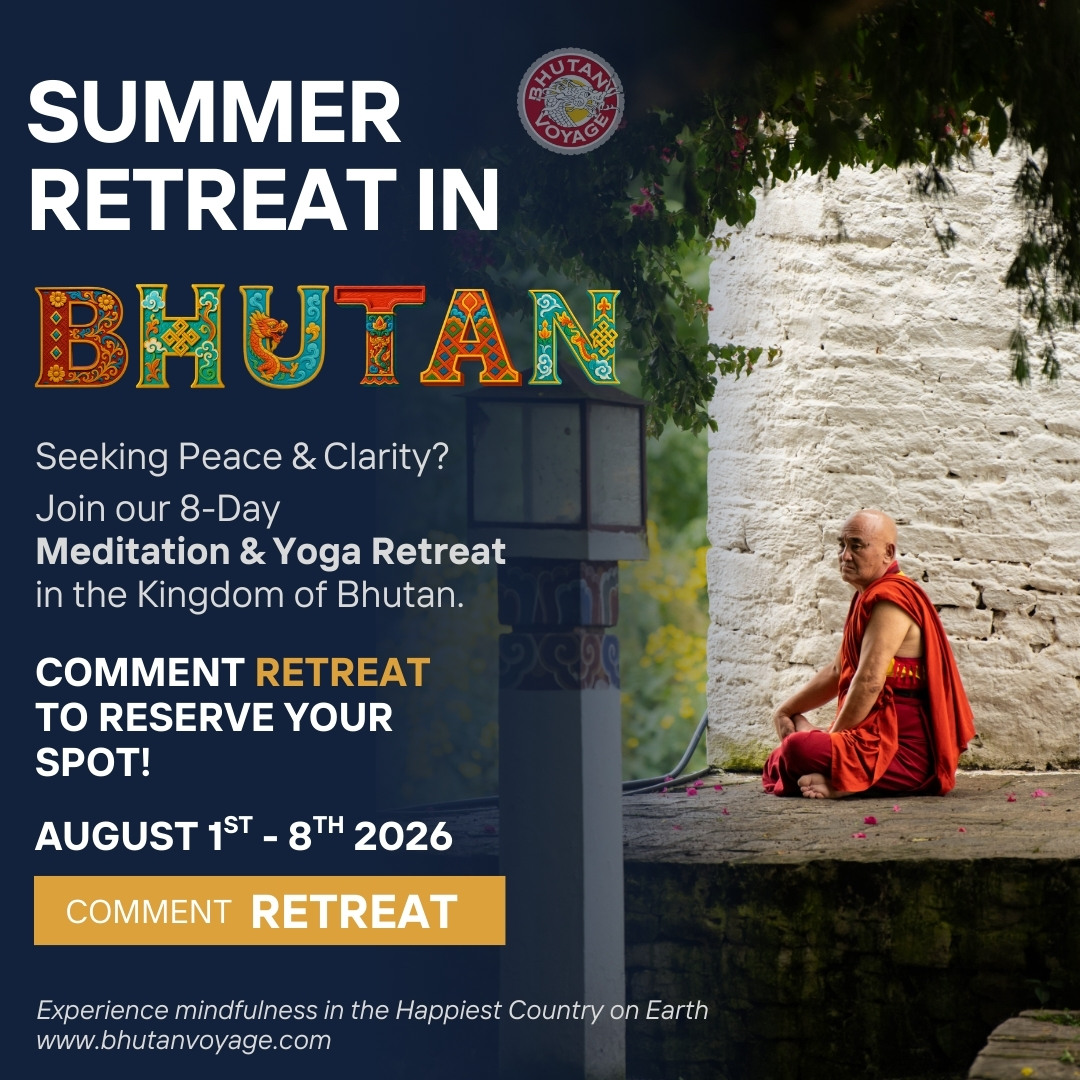 Bhutan Voyage Facebook ad: Ready to reconnect in the Land of Happiness?
