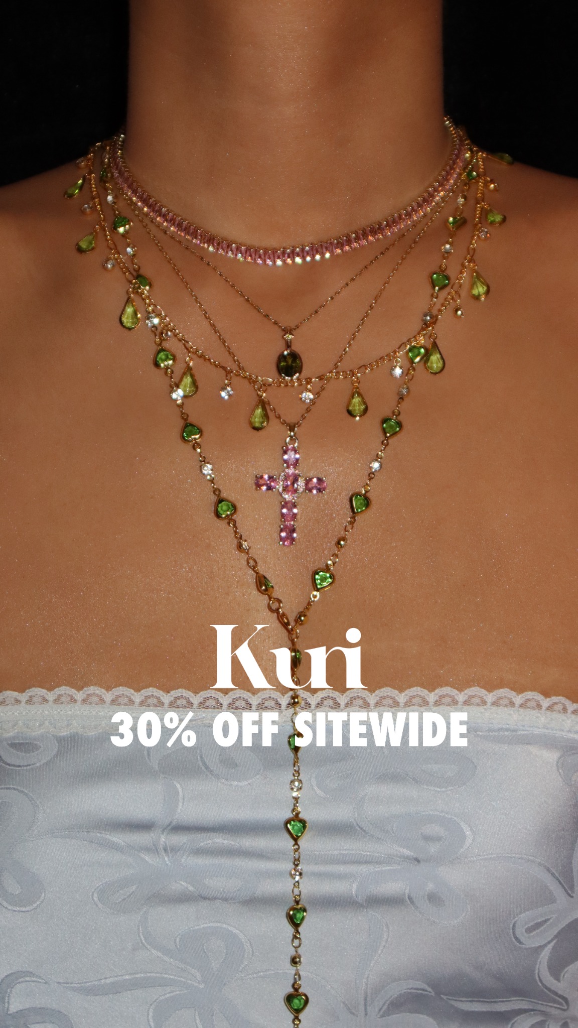 Kuri jewelry Facebook ad