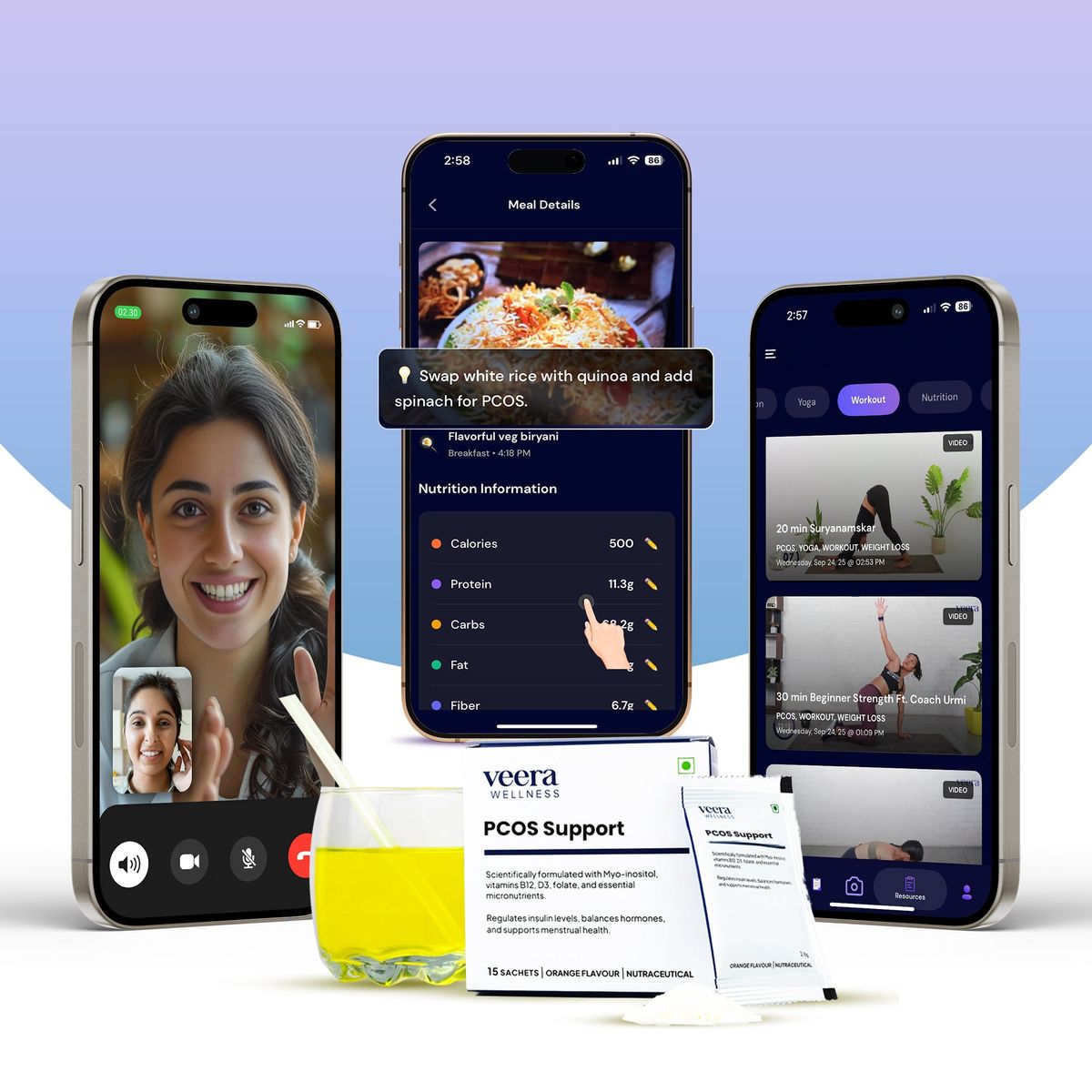 Veera Health Facebook ad