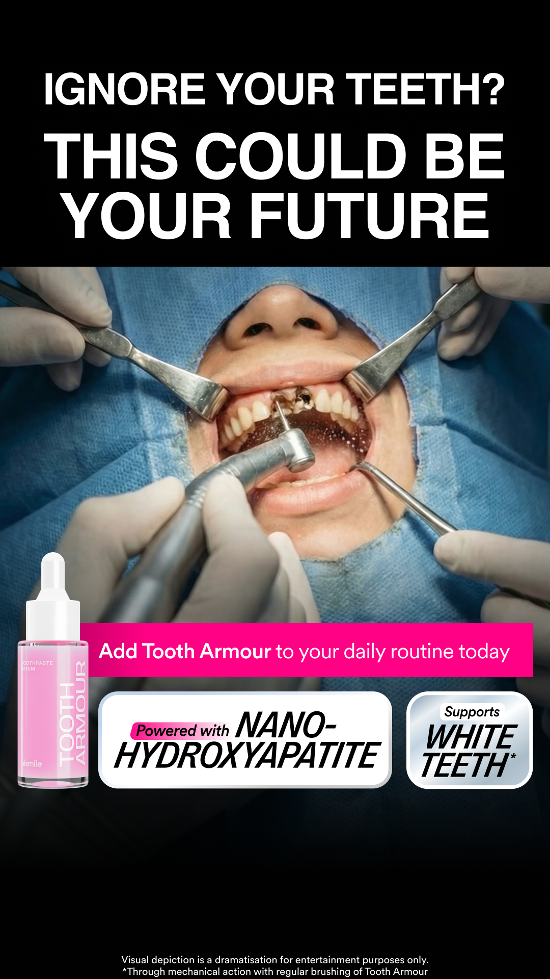 Hismile Facebook ad