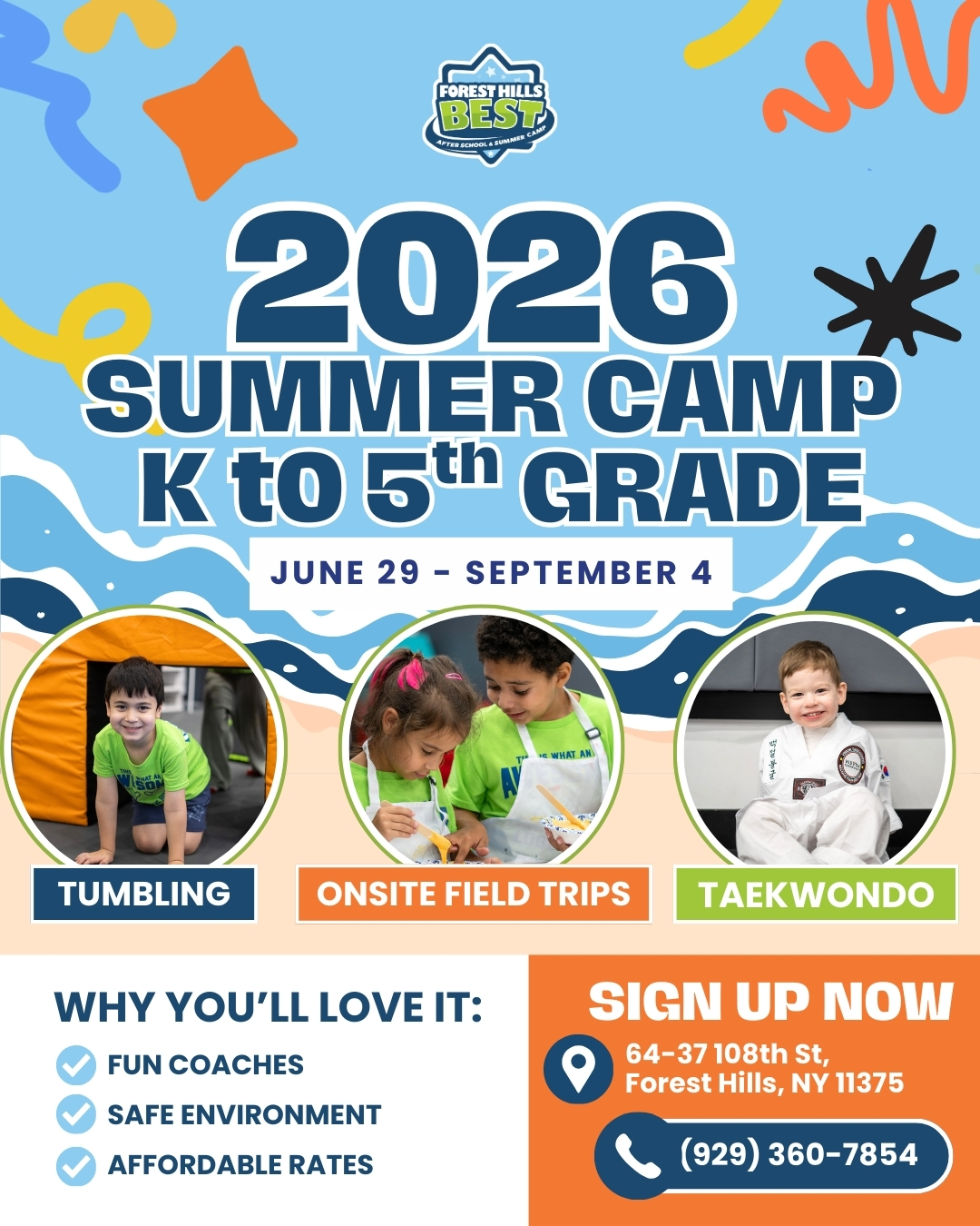 Forest Hills BEST After School & Summer Camp Facebook ad from Jan 24, 2026