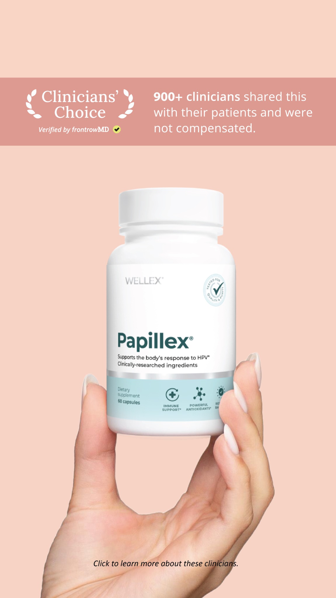 Wellex Facebook ad