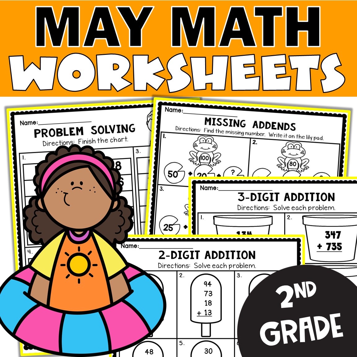 Teaching Second Grade Facebook ad