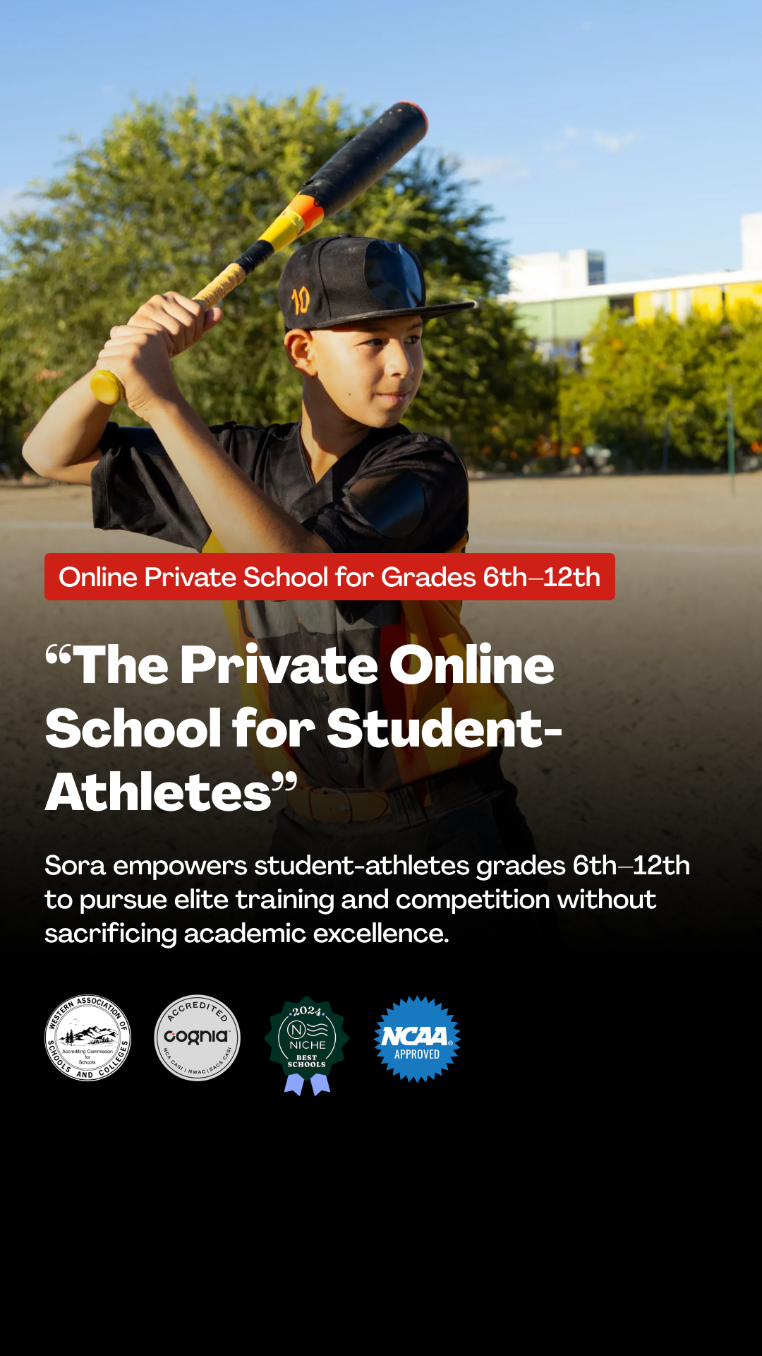 Sora Schools Facebook ad from Feb 26, 2026