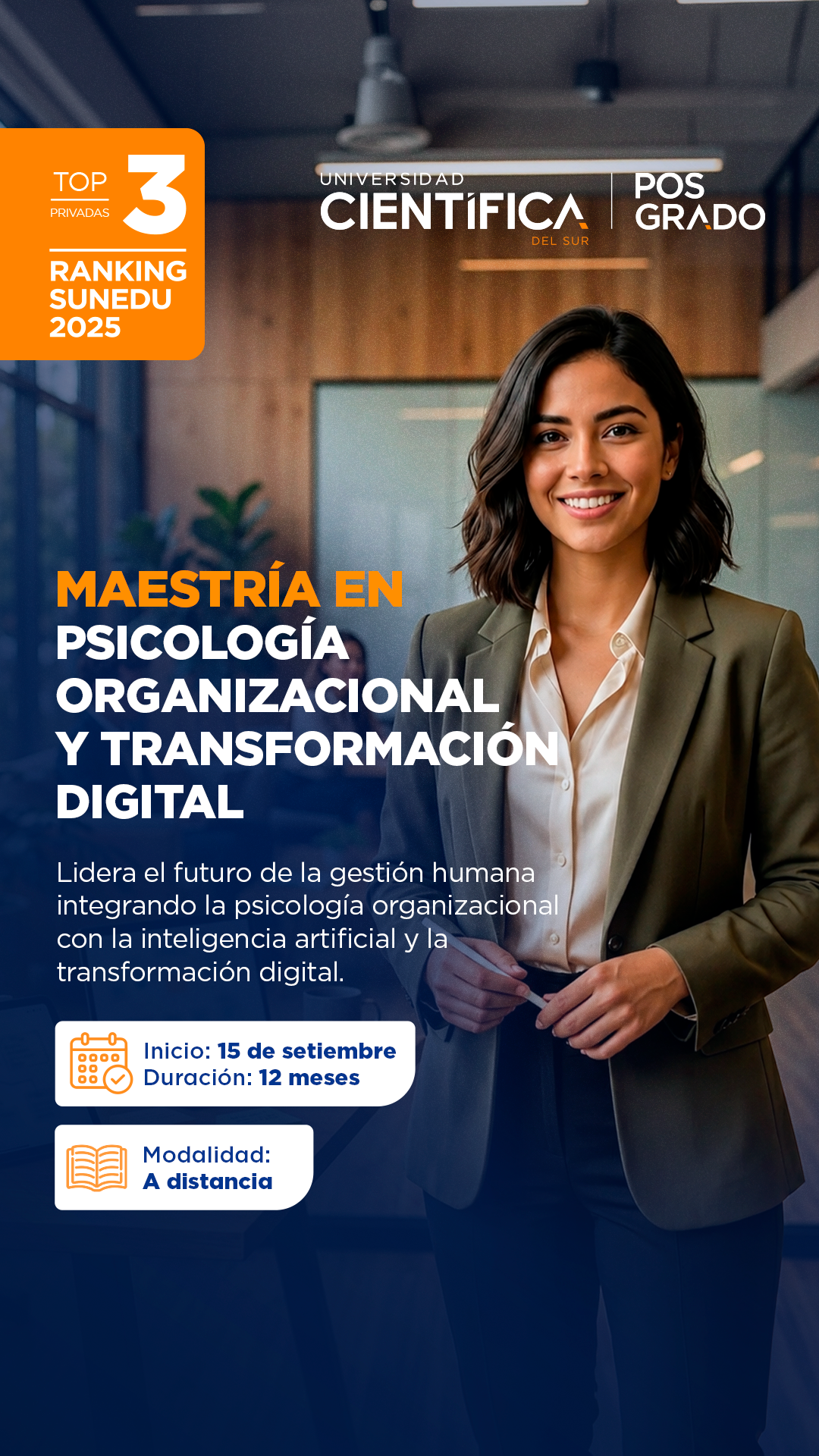 Posgrado Universidad Científica del Sur Facebook ad