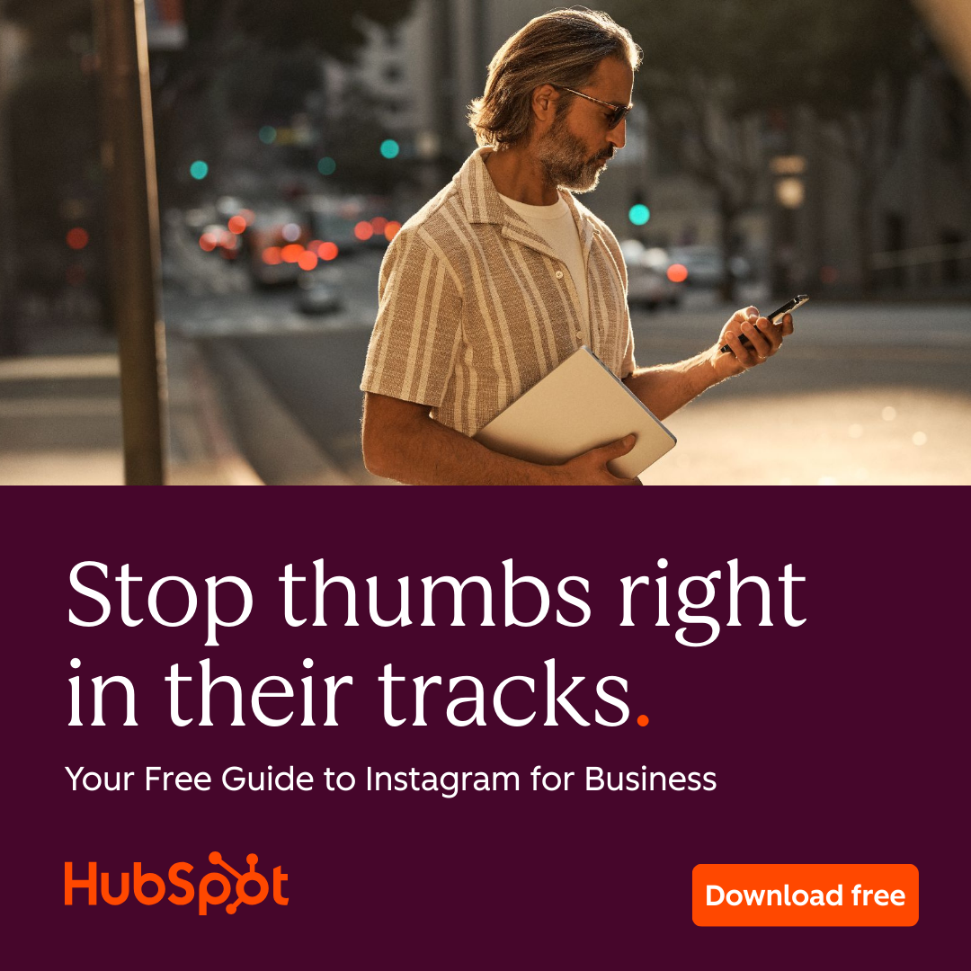 HubSpot Facebook ad