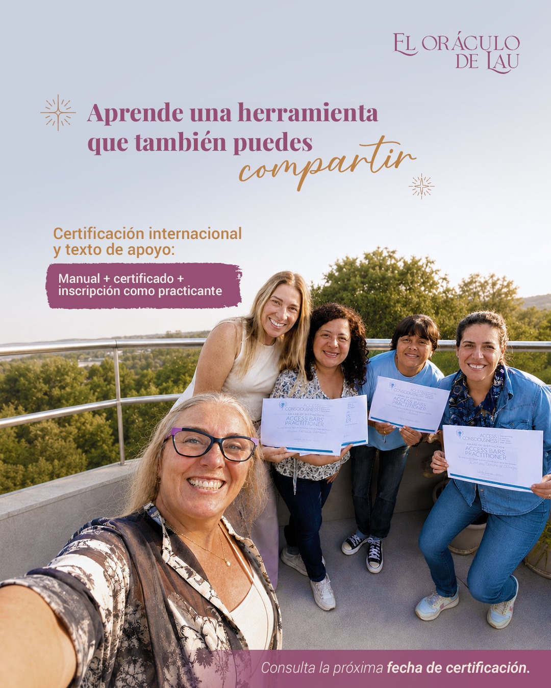 El oráculo de Lau Facebook ad: Hay procesos que no solo se viven, también…