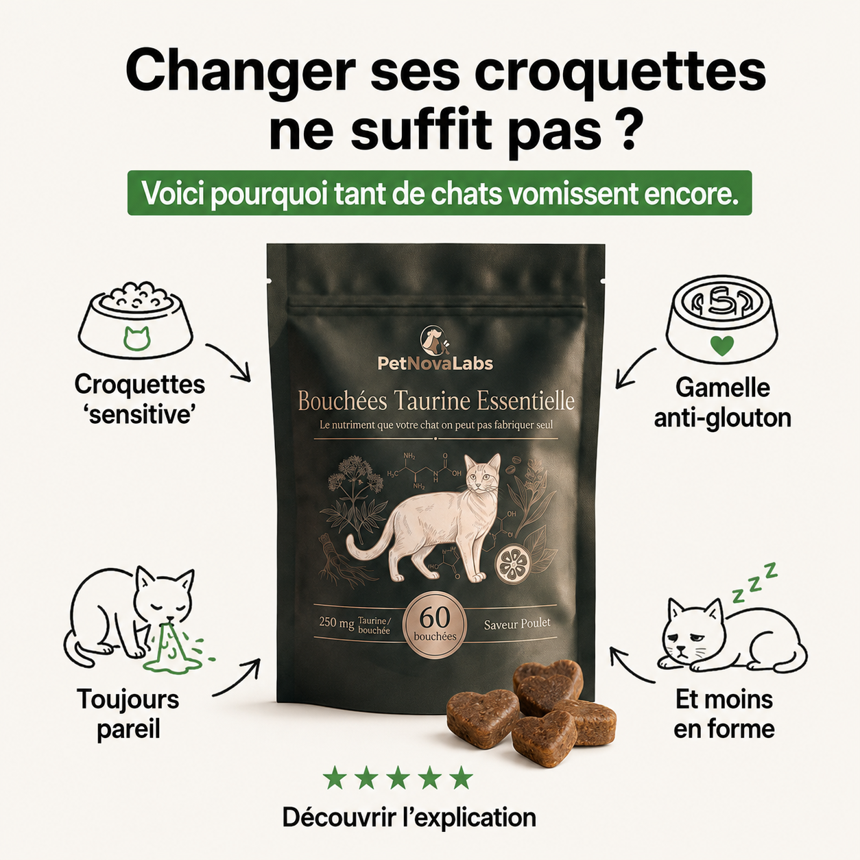 Sophie Martin Facebook ad: STOP: ne changez pas encore ses croquettes