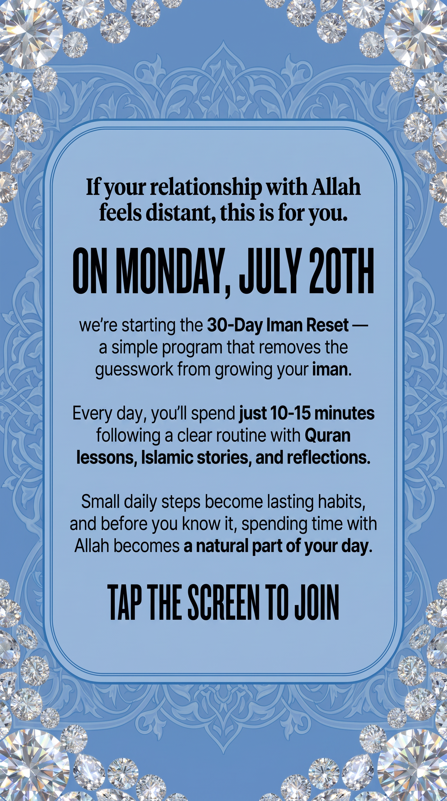 Imam Advice Daily Facebook ad