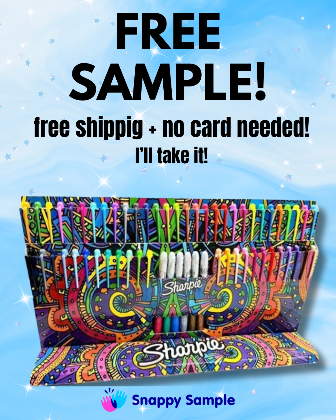 Sample Mania Facebook ad