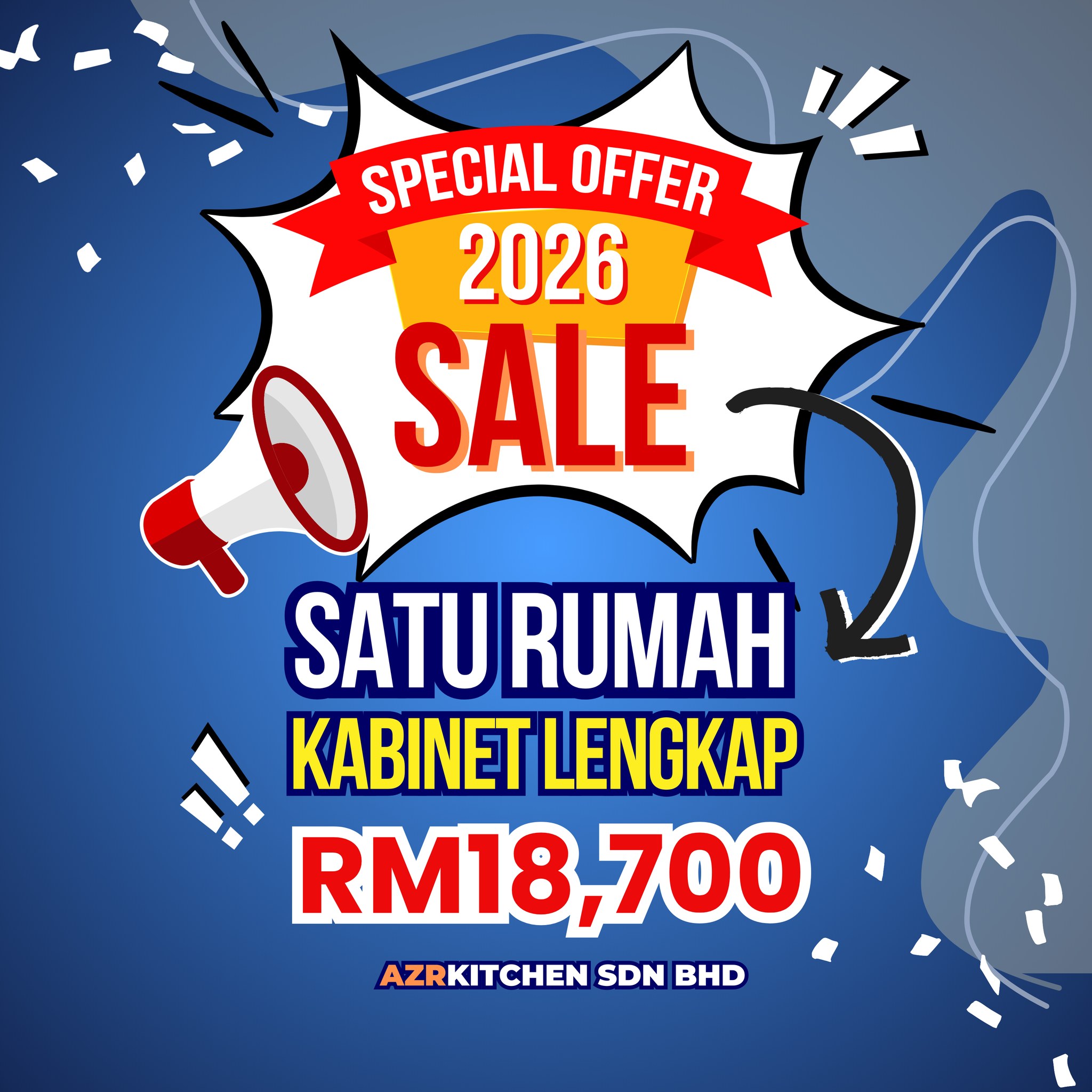 AZR Kitchen Cabinet & Wardrobe Facebook ad