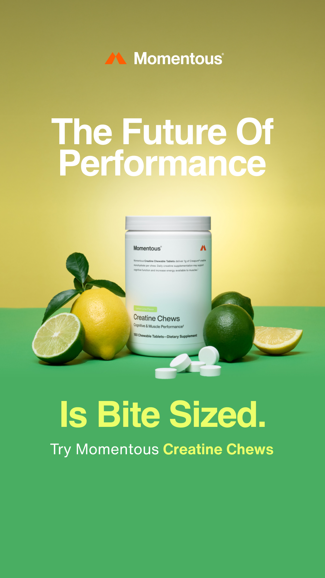 Momentous Facebook ad