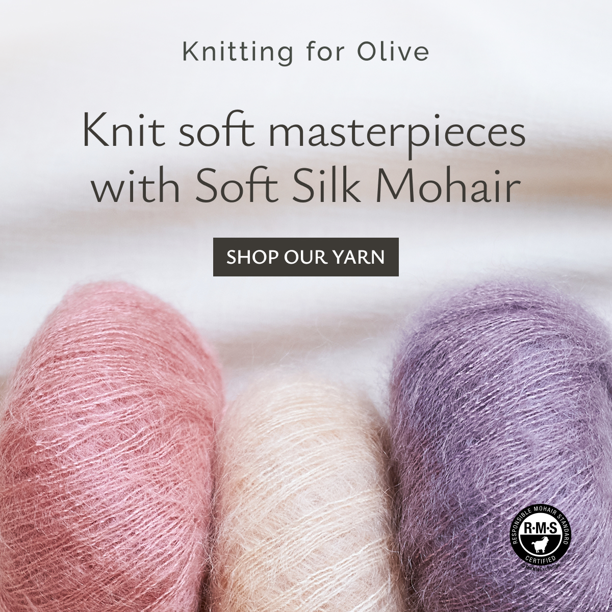 Knitting for Olive Facebook ad