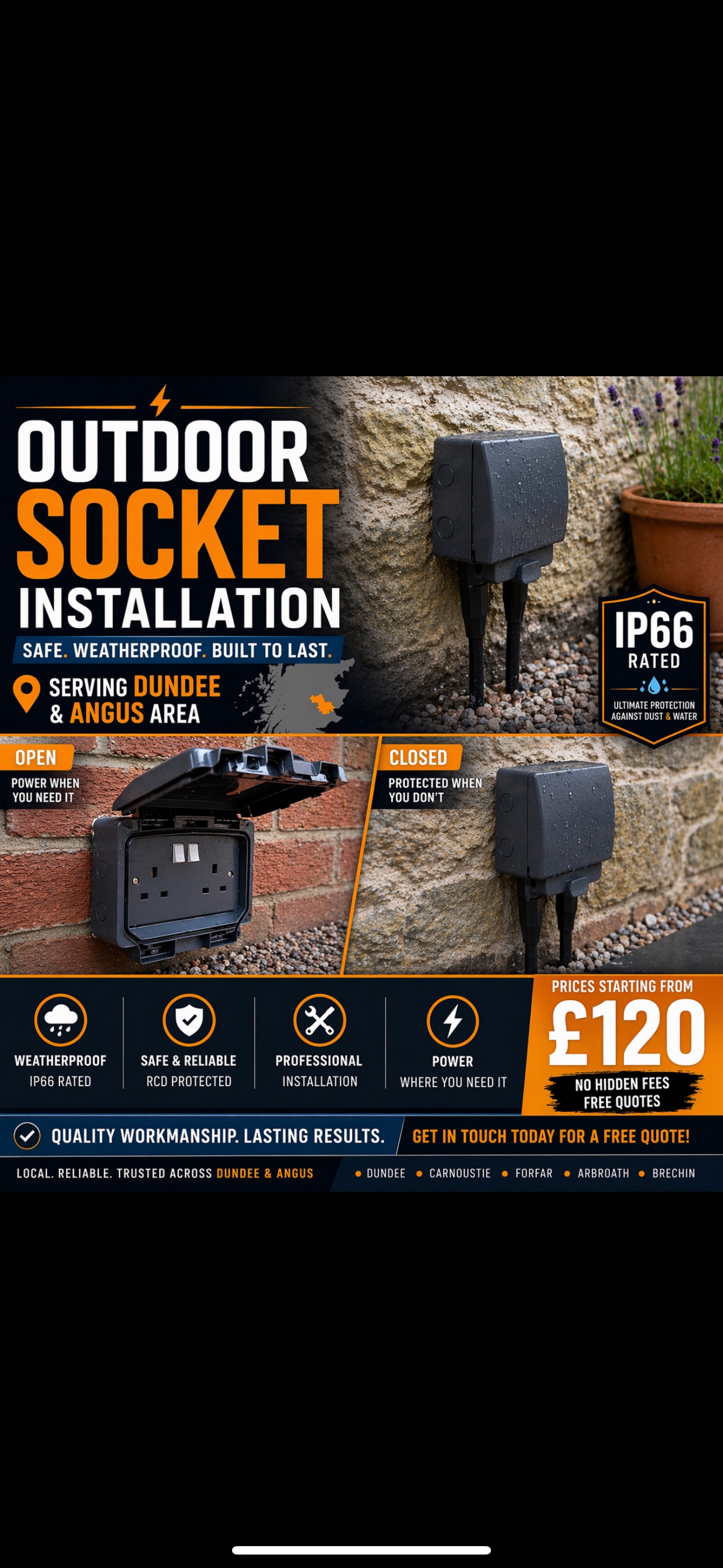 SKB Electrical & Maintenance Facebook ad: Providing reliable, high-quality electrical and property…