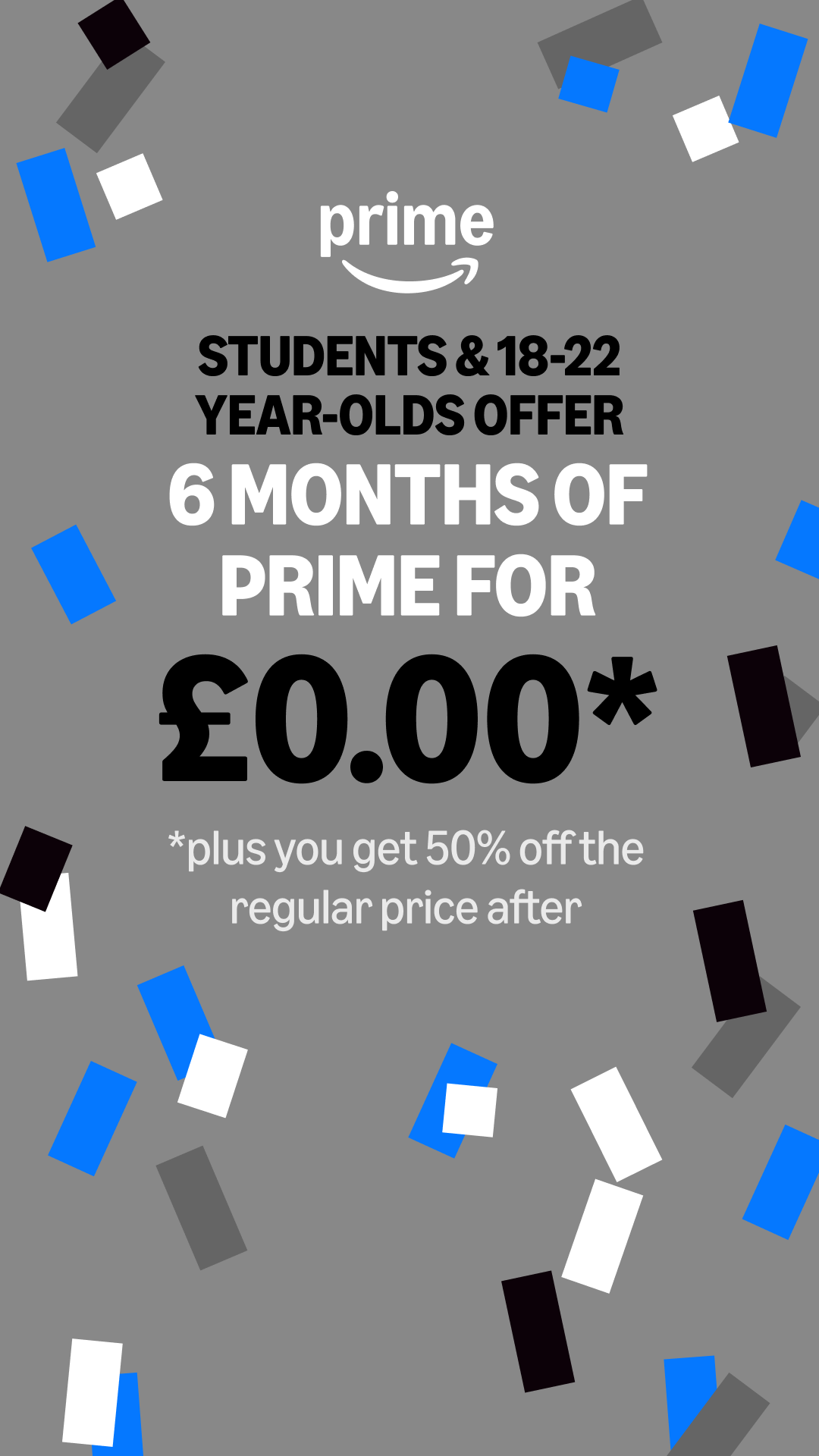 Get Prime Facebook ad