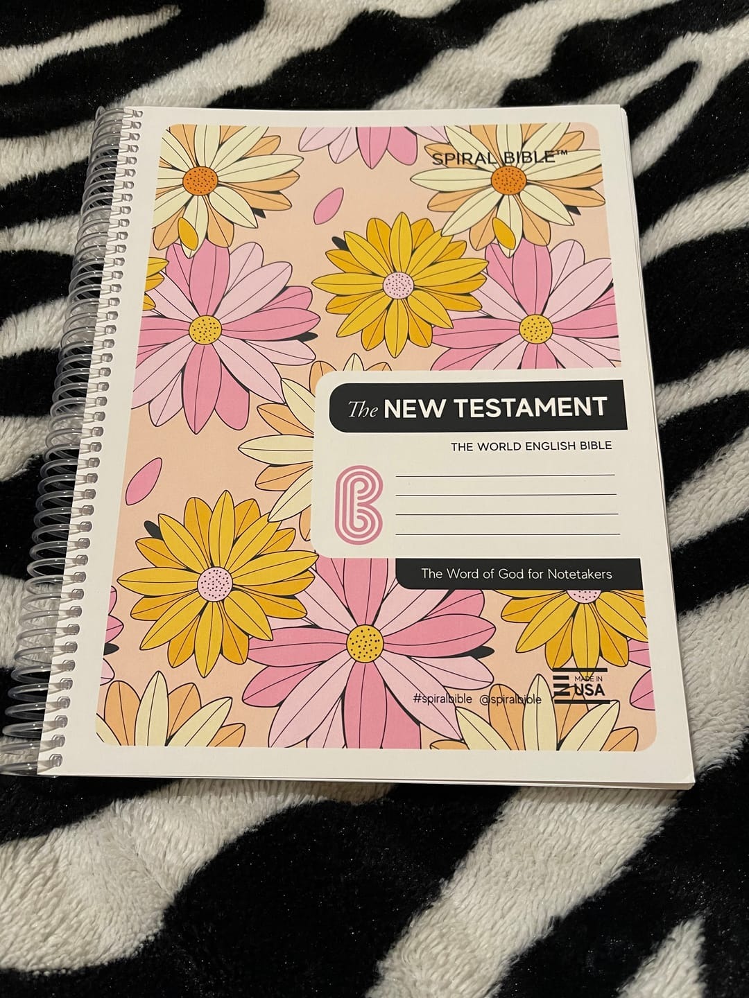 Spiral Bible Customers Facebook ad: Spiral Bible - The Bible for Notetakers