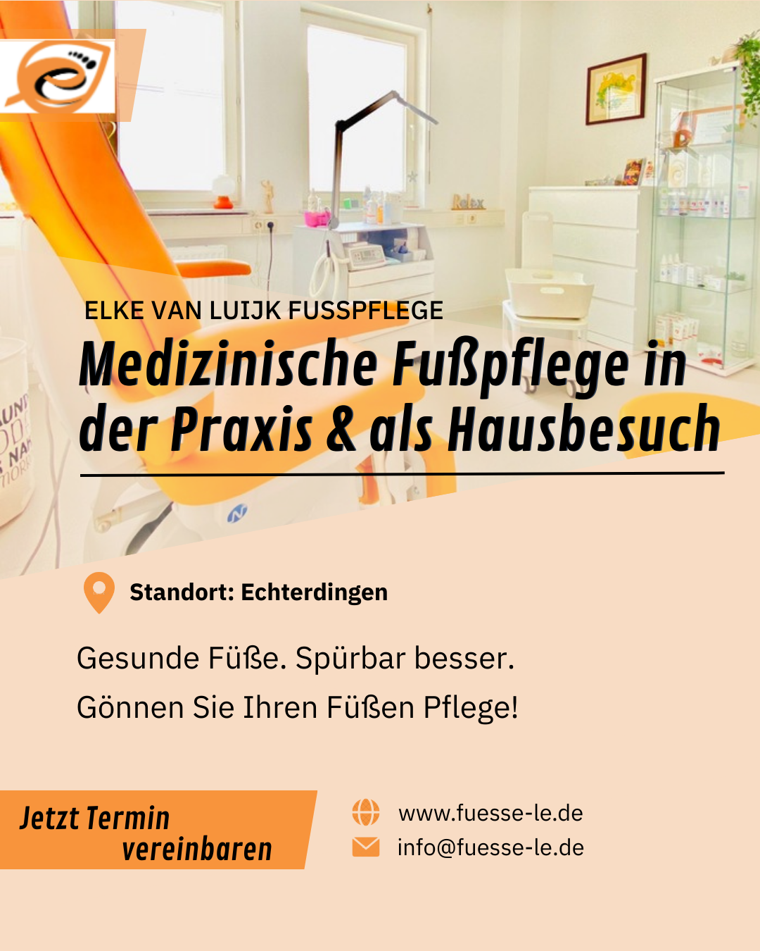 Füße-LE Facebook ad from Jan 23, 2026
