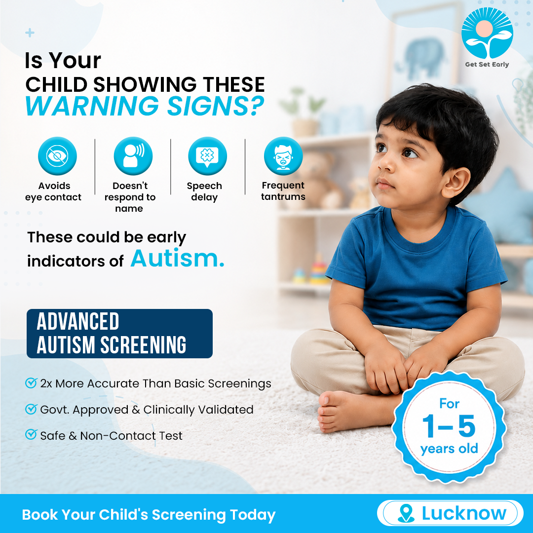 Get SET Early Facebook ad: Child Development Test - Book Now