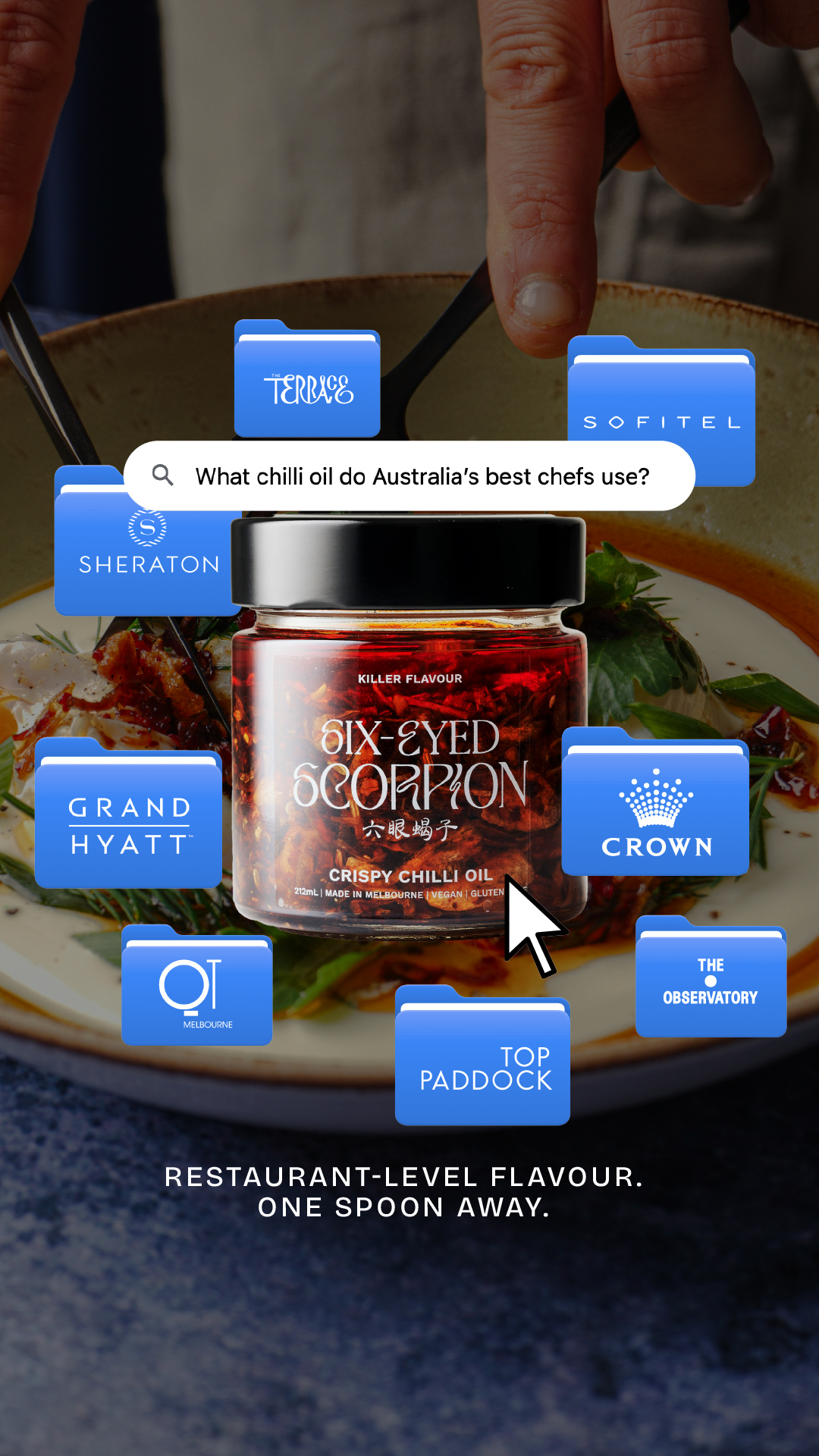 Six-Eyed Scorpion Facebook ad
