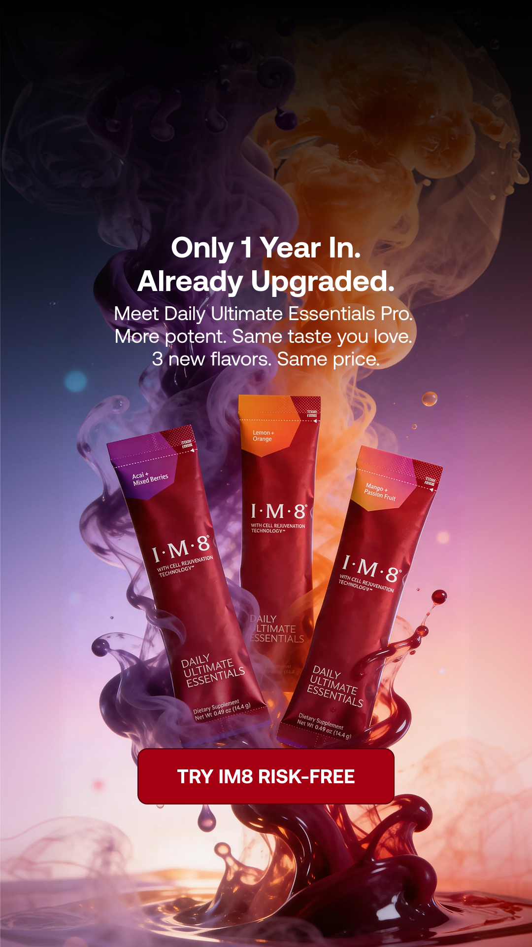 IM8 Health Facebook ad