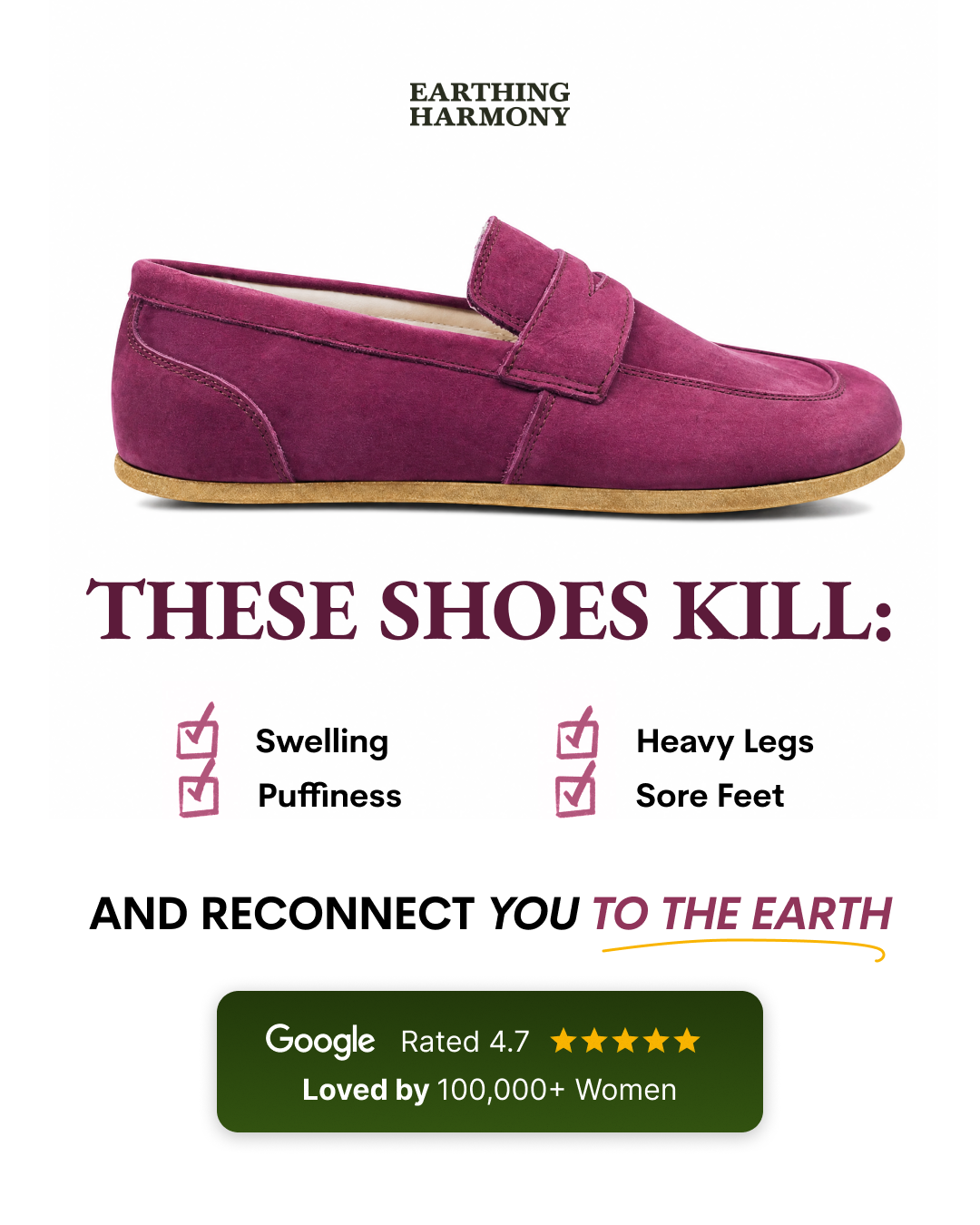 Earthing Harmony Facebook ad
