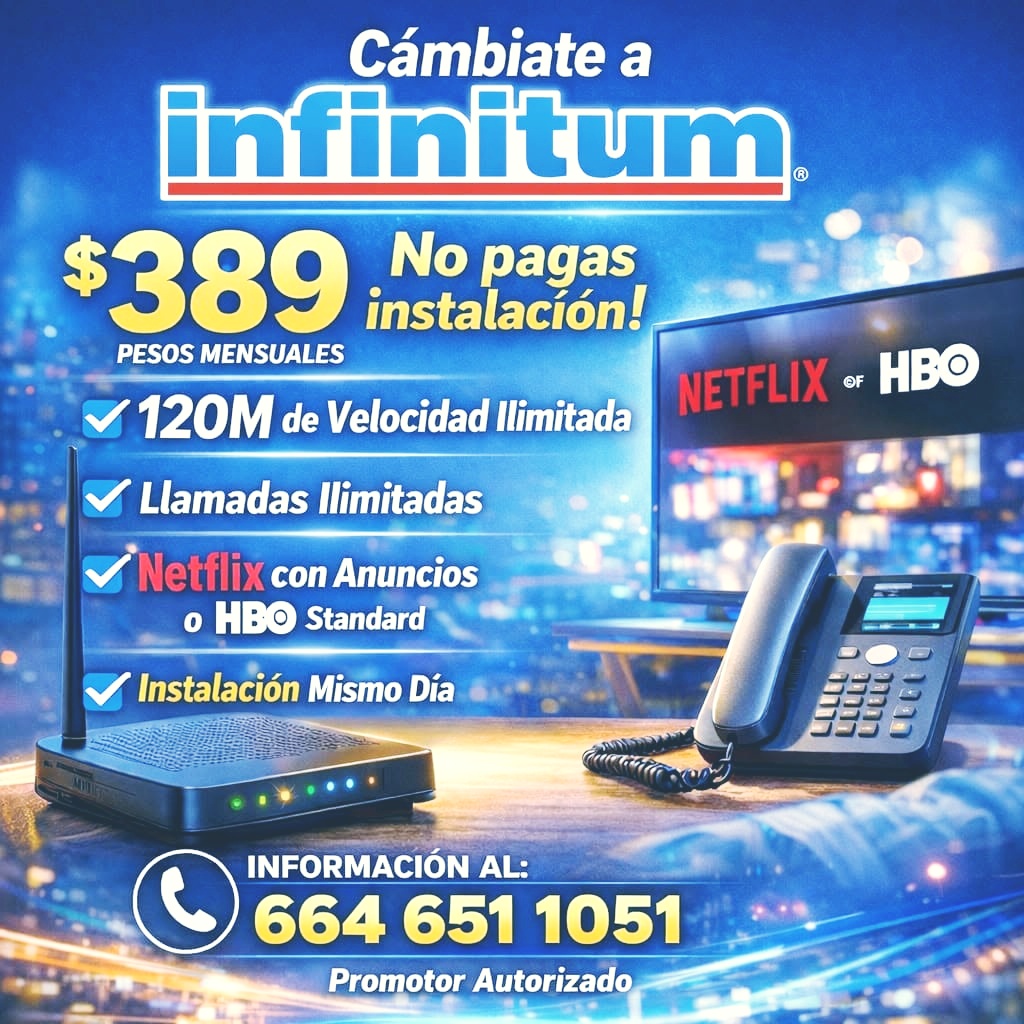Internet Para Todos Baja California Facebook ad: Chatear en Messenger