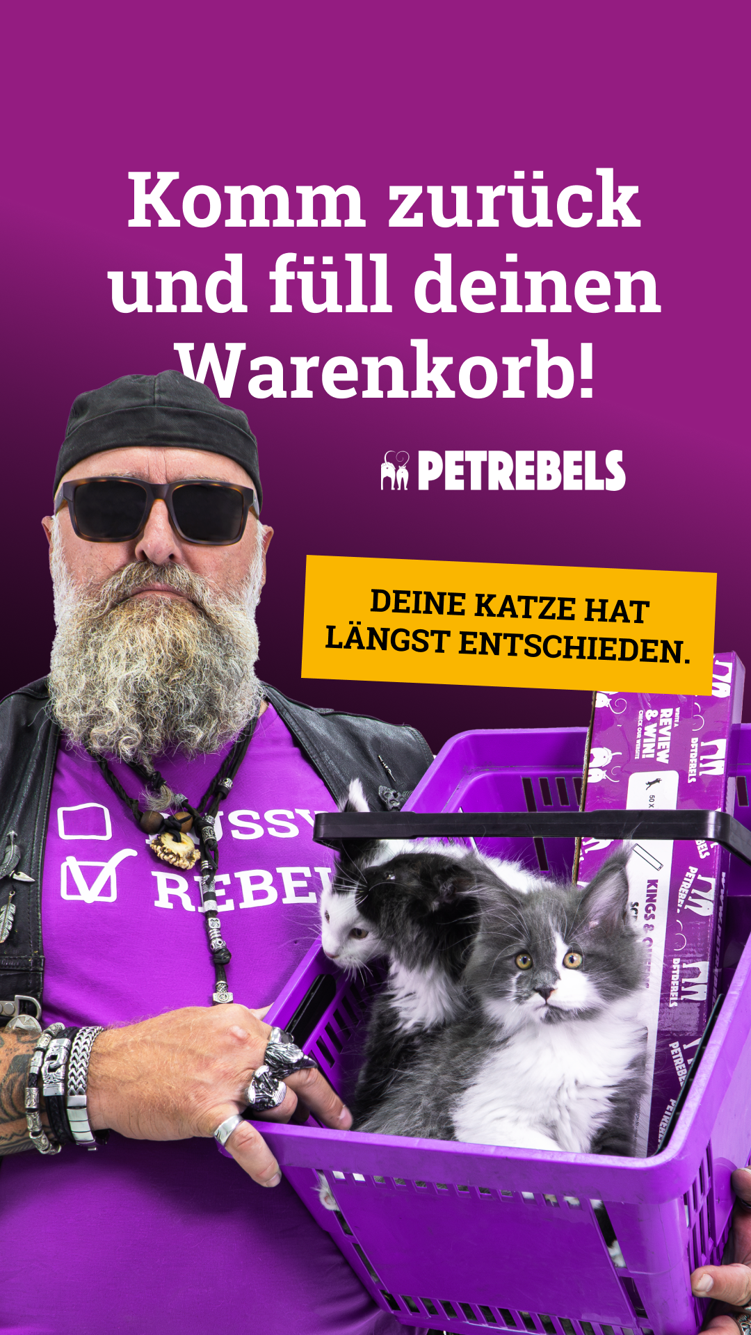 petrebels.com Facebook ad