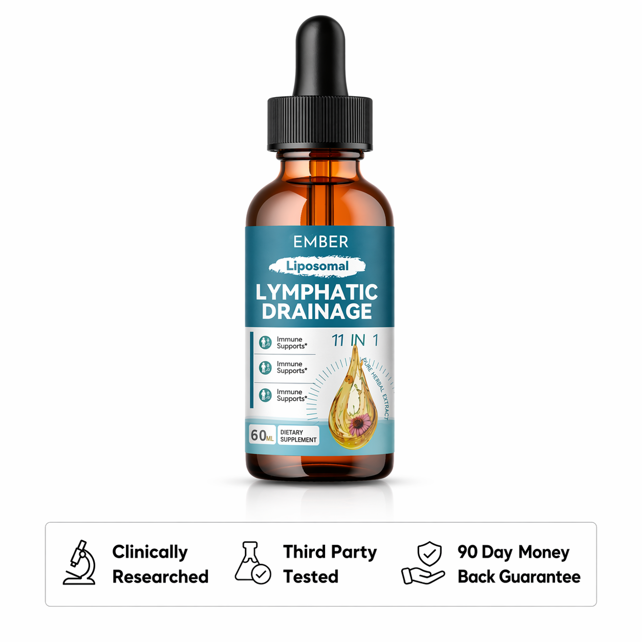 EmberSupplements Facebook ad: We couldn’t find a simple way to support…