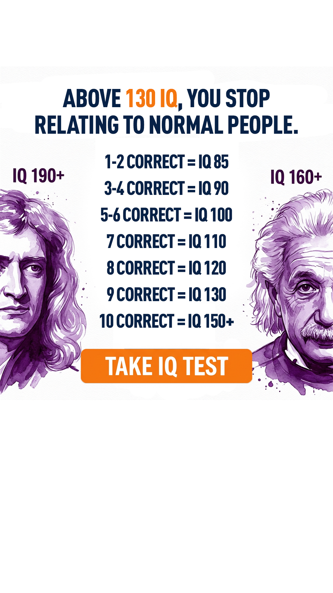 My IQ Facebook ad