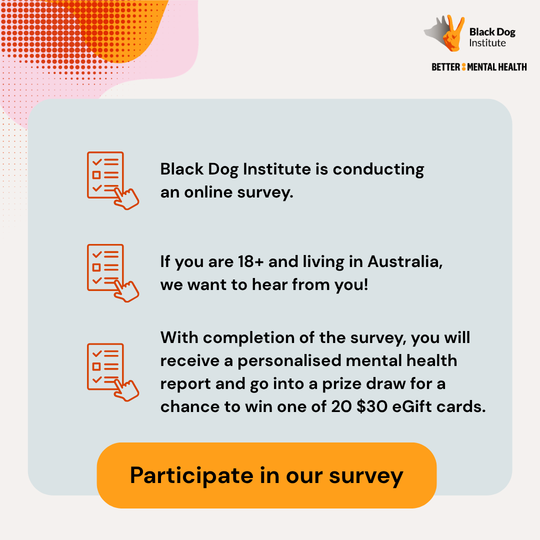 Black Dog Institute Facebook ad