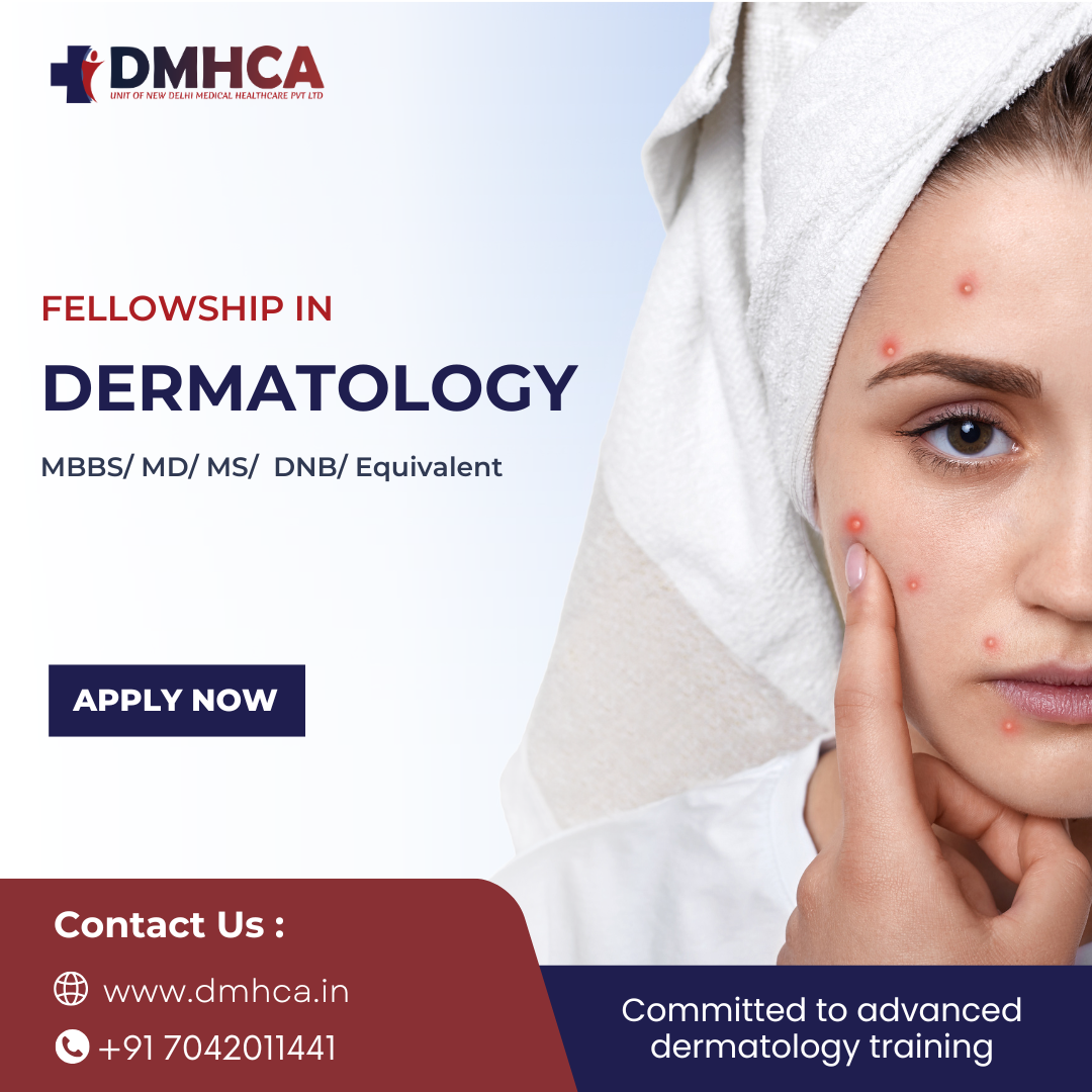 Delhi Medical Healthcare Academy Facebook ad: Become a Dermatology Specialist